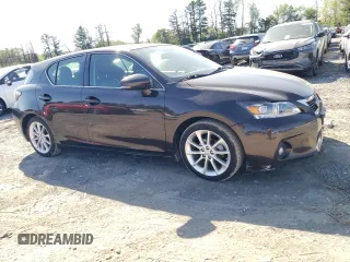 2012 Lexus CT 200h with VIN JTHKD5BH6C2096446, listed as a Copart auction lot 55121715 with 184,473 mi miles and Clean Title. Bid and sale history available at carsss.com. Image 4.
