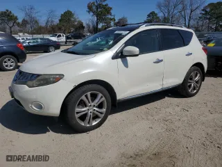2010 Nissan Murano LE with VIN JN8AZ1MW8AW110781, listed as a Copart auction lot 48852235 with 166,602 mi miles and Clean Title. Bid and sale history available at carsss.com. Image 1.