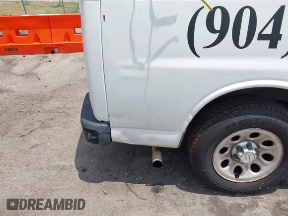 2011 Chevrolet Express Cargo with VIN 1GCSGAFX4B1119293, listed as a IAAI auction lot 42589813 with 153,683 mi miles and . Bid and sale history available at DreamBid. Image 12.