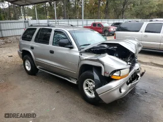 2000 Dodge Durango with VIN 1B4HS28Z2YF151598, listed as a Copart auction lot 79602494 with 237,663 mi miles and Salvage Title. Bid and sale history available at carsss.com. Image 4.