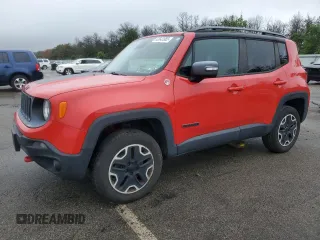 2015 Jeep Renegade Trailhawk with VIN ZACCJBCT0FPB69827, listed as a Copart auction lot 63643985 with 94,841 mi miles and Clean title. Bid and sale history available at DreamBid. Image 1.