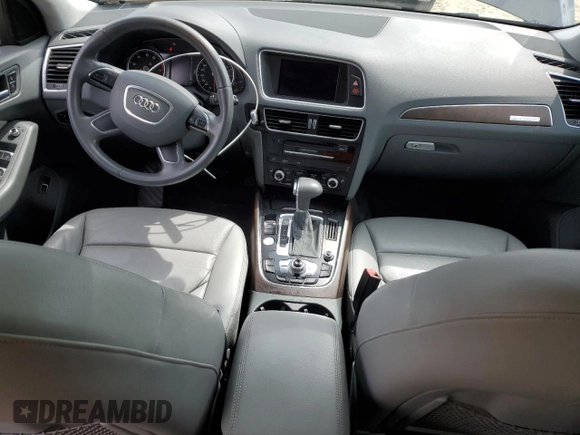 2014 Audi Q5 Premium Plus with VIN WA1LFAFP7EA125868, listed as a Copart auction lot 51979065 with 117,756 mi miles and Salvage title. Bid and sale history available at DreamBid. Image 8.