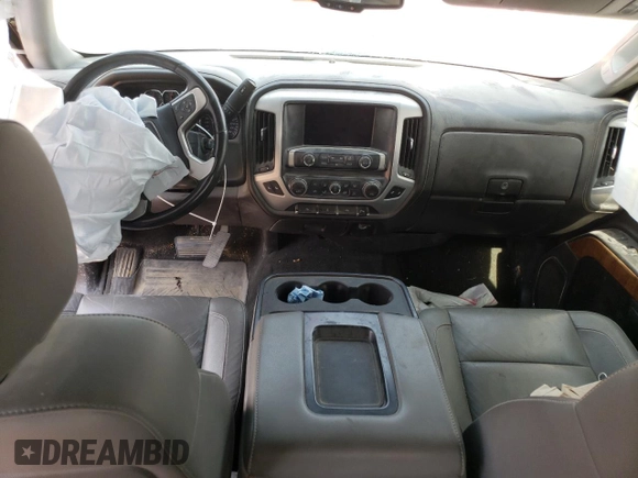 2014 GMC Sierra 1500 SLT with VIN 1GTV2VEC9EZ129289, listed as a Copart auction lot 75321954 with 0 mi miles and Salvage Title. Bid and sale history available at carsss.com. Image 8.