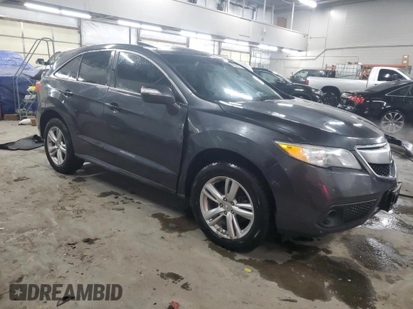 2013 Acura RDX with VIN 5J8TB4H37DL002461, listed as a Copart auction lot 46040315 with 182,710 mi miles and Clean Title. Bid and sale history available at carsss.com. Image 4.