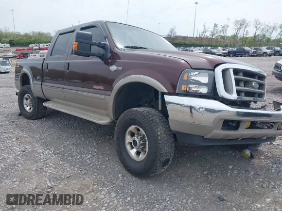 2004 Ford F-250 XL with VIN 1FTNW21P04EC03717, listed as a IAAI auction lot 42034151 with 253,006 mi miles and . Bid and sale history available at DreamBid. Image 1.