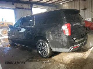 2023 Chevrolet Suburban LT with VIN 1GNSCCKD1PR341700, listed as a Copart auction lot 89360915 with 39,761 mi miles and Salvage title. Bid and sale history available at DreamBid. Image 2.
