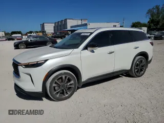 2023 Infiniti QX60 Luxe с VIN 5N1DL1FR1PC375985, выставлен на аукционе Copart как лот 81452144 с пробегом 16 913 миль миль и Списание • Salvage title. История ставок и продаж доступна на DreamBid. Изображение 1.