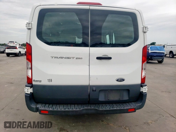 2016 Ford Transit Cargo with VIN 1FTYR1ZM7GKA69898, listed as a Copart auction lot 63637575 with 213,230 mi miles and Salvage title. Bid and sale history available at DreamBid. Image 6.
