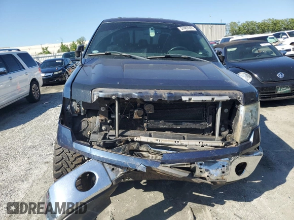 2013 Ford F-150 XL with VIN 1FTFW1EF1DKE74187, listed as a Copart auction lot 57485305 with 158,658 mi miles and Salvage title. Bid and sale history available at DreamBid. Image 5.