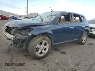 2005 Nissan Murano SL z VIN JN8AZ08T95W302565, wystawiony jako Copart lot #42898805 z przebiegiem 113 822 mil mil oraz Nie do naprawy • Non repairable. Historia ofert i sprzedaży dostępna na DreamBid. Obrazek 1.