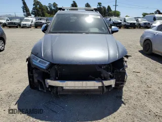 2018 Audi SQ5 Premium Plus with VIN WA1A4AFY6J2111003, listed as a Copart auction lot 57989665 with 132,383 mi miles and Salvage title. Bid and sale history available at DreamBid. Image 5.