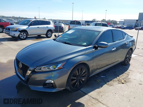 2020 Nissan Altima Platinum with VIN 1N4BL4FV6LN309754, listed as a IAAI auction lot 41356830 with 84,168 mi miles and . Bid and sale history available at carsss.com. Image 18.