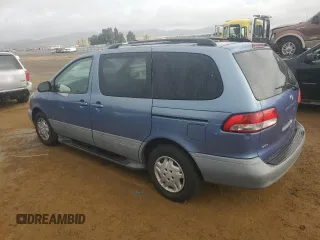 2002 Toyota Sienna LE with VIN 4T3ZF13C82U502111, listed as a Copart auction lot 80394434 with 134,058 mi miles and Clean Title. Bid and sale history available at carsss.com. Image 2.