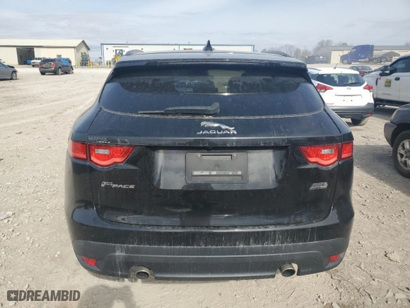 2018 Jaguar F-PACE 25t Premium with VIN SADCJ2FX5JA269668, listed as a Copart auction lot 86492694 with 67,429 mi miles and Salvage Title. Bid and sale history available at carsss.com. Image 6.