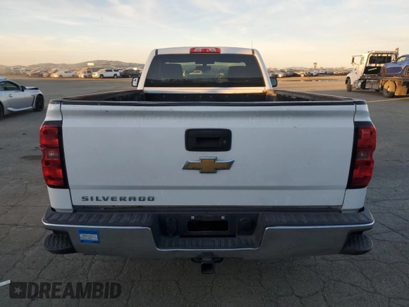 2014 Chevrolet Silverado 1500 Work Truck with VIN 1GCNCPECXEZ297435, listed as a Copart auction lot 88464335 with 126,235 mi miles and Salvage Title. Bid and sale history available at carsss.com. Image 6.