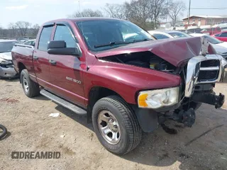 2003 Dodge 1500 ST with VIN 1D7HU18N43J610906, listed as a IAAI auction lot 41791751 with 131,985 mi miles. Bid and sale history available at carsss.com. Image 1.
