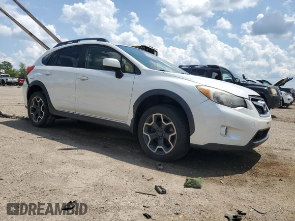 2013 Subaru Crosstrek Premium with VIN JF2GPAVC8D2802911, listed as a Copart auction lot 61432965 with 83,430 mi miles and Salvage title. Bid and sale history available at DreamBid. Image 4.