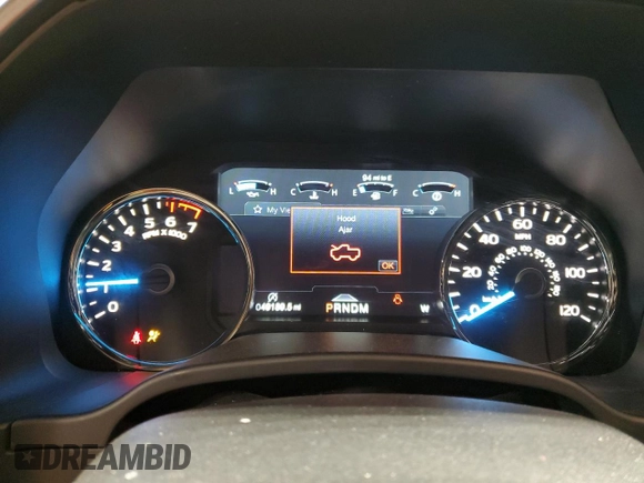 2019 Ford F-150 XL with VIN 1FTEW1E49KFA35982, listed as a Copart auction lot 42703425 with 49,189 mi miles and Salvage Title. Bid and sale history available at carsss.com. Image 9.