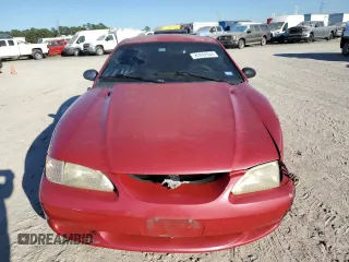 1995 Ford Mustang with VIN 1FALP4047SF208448, listed as a Copart auction lot 80992644 with 328,529 mi miles and Salvage Title. Bid and sale history available at carsss.com. Image 5.