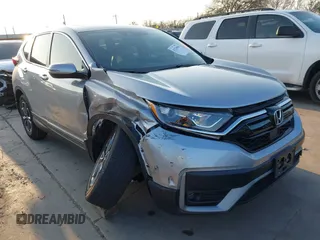 2022 Honda CR-V EX-L with VIN 5J6RW1H87NA015421, listed as a IAAI auction lot 41524908 with 18,020 mi miles. Bid and sale history available at carsss.com. Image 1.