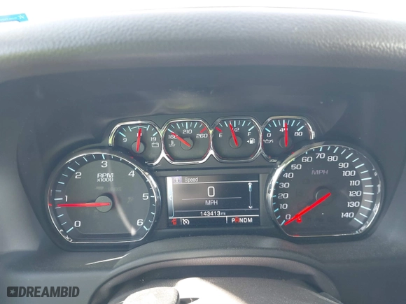 2015 Chevrolet Tahoe LTZ with VIN 1GNSCCKCXFR117525, listed as a IAAI auction lot 41839259 with 143,413 mi miles. Bid and sale history available at carsss.com. Image 7.