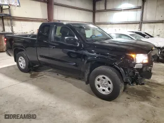 2024 Nissan Frontier S with VIN 1N6ED1CM2RN647351, listed as a Copart auction lot 46687705 with 8,851 mi miles and Salvage Title. Bid and sale history available at carsss.com. Image 4.
