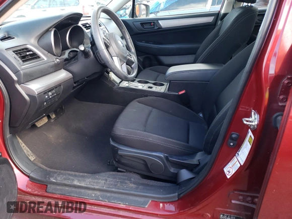 2017 Subaru Legacy with VIN 4S3BNAB68H3048566, listed as a Copart auction lot 38525073 with 67,678 mi miles. Bid and sale history available at carsss.com. Image 7.