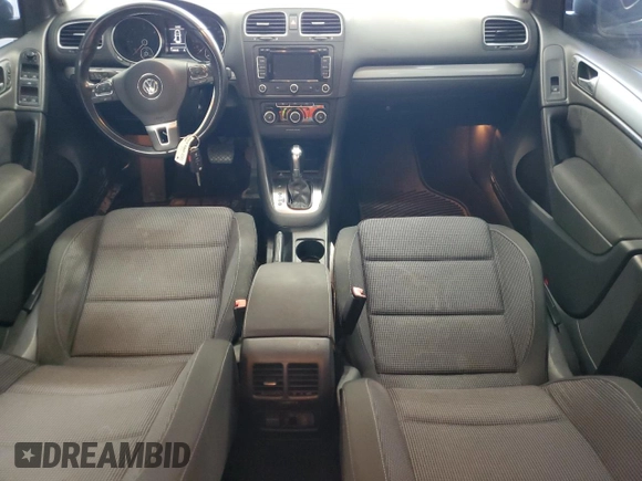 2013 Volkswagen Golf TDI with VIN WVWDM7AJ8DW125742, listed as a Copart auction lot 61609875 with 123,838 mi miles and Salvage title. Bid and sale history available at DreamBid. Image 8.