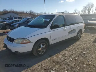 2001 Ford Windstar Sport Standard z VIN 2FMZA57431BB40307, wystawiony jako Copart lot #88161745 z przebiegiem 127 665 mil mil oraz Tytuł czysty. Historia ofert i sprzedaży dostępna na DreamBid. Obrazek 1.