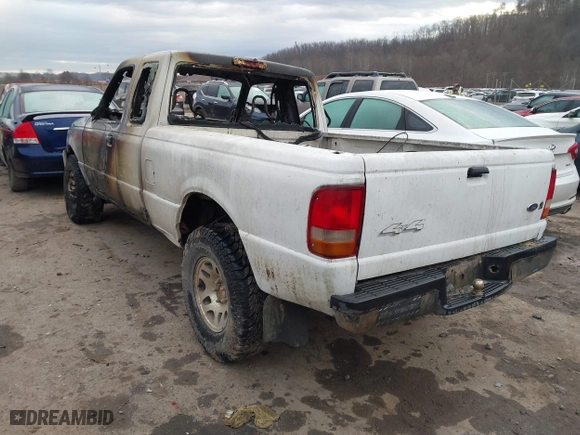 1999 Ford Ranger XLT with VIN 1FTZR15X1XTA43425, listed as a IAAI auction lot 41138156 with 129,715 mi miles. Bid and sale history available at carsss.com. Image 3.