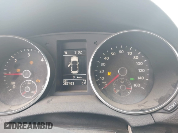 2010 Volkswagen Jetta TDI with VIN 3VWPL7AJ9AM662094, listed as a IAAI auction lot 42034372 with 287,463 mi miles and . Bid and sale history available at DreamBid. Image 7.
