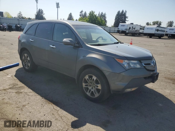 2007 Acura MDX Technology with VIN 2HNYD28467H537143, listed as a Copart auction lot 55259205 with 184,175 mi miles and Clean Title. Bid and sale history available at DreamBid. Image 4.
