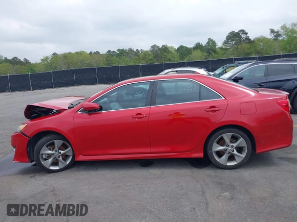2012 Toyota Camry SE with VIN 4T1BK1FK9CU514729, listed as a IAAI auction lot 41899624 with 153,460 mi miles. Bid and sale history available at carsss.com. Image 13.
