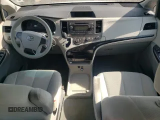 2013 Toyota Sienna L with VIN 5TDZK3DC7DS330924, listed as a Copart auction lot 75035774 with 153,550 mi miles and Salvage Title. Bid and sale history available at carsss.com. Image 8.