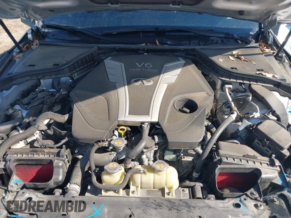 2018 Infiniti Q60 Luxe with VIN JN1EV7EK2JM340015, listed as a IAAI auction lot 41240379 with 115,040 mi miles and . Bid and sale history available at carsss.com. Image 10.