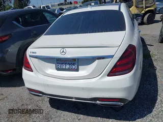 2018 Mercedes-Benz S 560 with VIN WDDUG8DB0JA416705, listed as a IAAI auction lot 41533553 with 30,268 mi miles and . Bid and sale history available at carsss.com. Image 17.