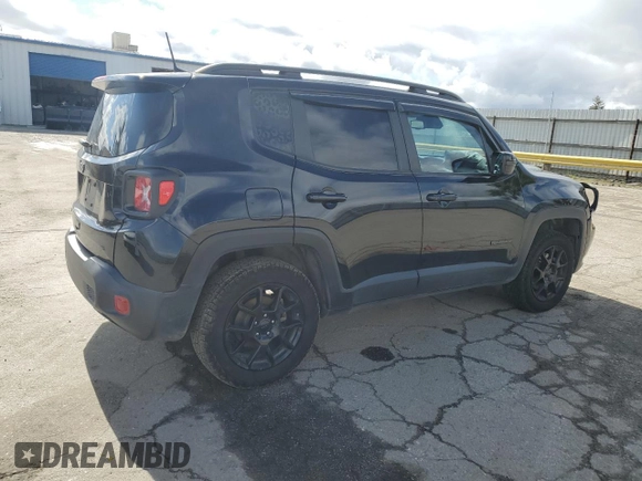 2019 Jeep Renegade Altitude with VIN ZACNJBBB6KPK55064, listed as a Copart auction lot 45586795 with 93,698 mi miles and Salvage Title. Bid and sale history available at DreamBid. Image 3.