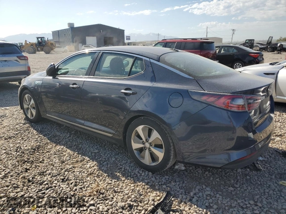 2014 Kia Optima Hybrid EX with VIN KNAGN4AD2E5069689, listed as a Copart auction lot 58657174 with 193,658 mi miles and Salvage Title. Bid and sale history available at carsss.com. Image 2.