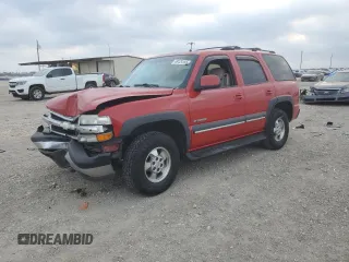 2002 Chevrolet Tahoe LT with VIN 1GNEC13Z82R151882, listed as a Copart auction lot 49124165 with 237,184 mi miles and Salvage Title. Bid and sale history available at carsss.com. Image 1.