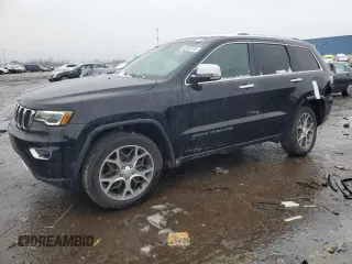 2019 Jeep Grand Cherokee Limited with VIN 1C4RJFBG7KC714954, listed as a Copart auction lot 52482315 with 82,422 mi miles and Clean title. Bid and sale history available at DreamBid. Image 1.