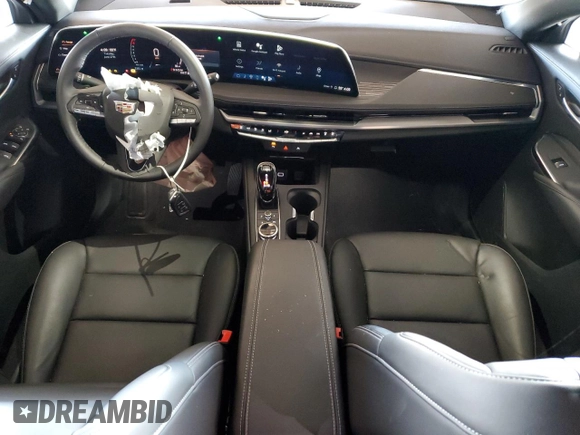 2024 Cadillac XT4 AWD Premium Luxury with VIN 1GYFZDR47RF153590, listed as a Copart auction lot 42846045 with 2,261 mi miles and Salvage title. Bid and sale history available at DreamBid. Image 8.