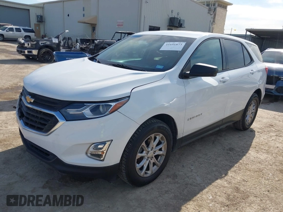 2019 Chevrolet Equinox LS with VIN 3GNAXHEV0KS541894, listed as a IAAI auction lot 41691873 with 81,128 mi miles and . Bid and sale history available at DreamBid. Image 17.