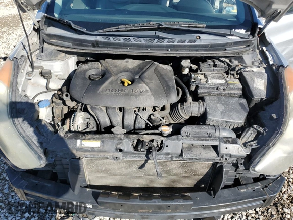 2011 Hyundai Elantra GLS with VIN 5NPDH4AE2BH051632, listed as a Copart auction lot 50066985 with 238,555 mi miles and Salvage Title. Bid and sale history available at carsss.com. Image 11.