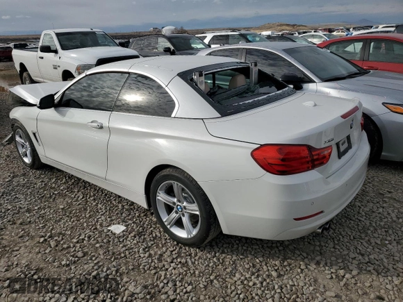 2014 BMW 4 Series 428i xDrive with VIN WBA3T1C53EPS98007, listed as a Copart auction lot 44273865 with Not Provided miles and Salvage Title. Bid and sale history available at DreamBid. Image 2.
