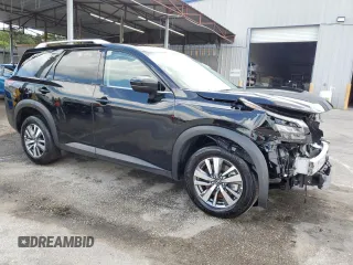 2025 Nissan Pathfinder SL z VIN 5N1DR3CA5SC229171, wystawiony jako Copart lot #58738255 z przebiegiem 3551 mil mil oraz Tytuł czysty. Historia ofert i sprzedaży dostępna na DreamBid. Obrazek 4.