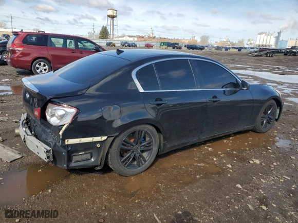 2012 Infiniti G37 Sedan x with VIN JN1CV6AR1CM672843, listed as a Copart auction lot 50005115 with 162,704 mi miles and Salvage Title. Bid and sale history available at carsss.com. Image 3.