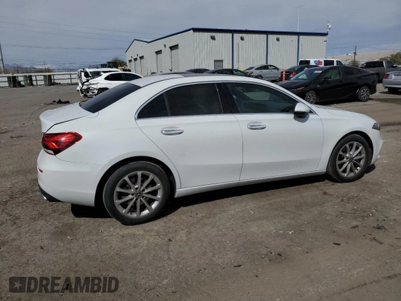 2020 Mercedes-Benz A 220 with VIN WDD3G4EB5LW038566, listed as a Copart auction lot 49355505 with 51,008 mi miles and Salvage Title. Bid and sale history available at DreamBid. Image 3.