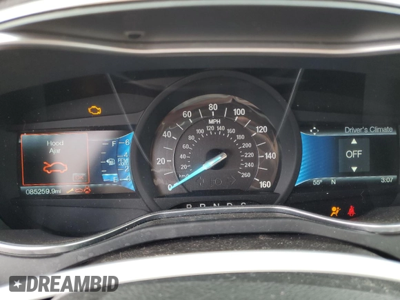 2015 Ford Fusion SE with VIN 3FA6P0H76FR271280, listed as a Copart auction lot 50403505 with 85,259 mi miles and Salvage title. Bid and sale history available at DreamBid. Image 9.