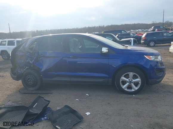 2015 Ford Edge SE with VIN 2FMTK3G82FBB39523, listed as a IAAI auction lot 41676457 with 248,375 mi miles. Bid and sale history available at carsss.com. Image 13.