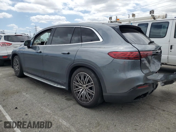 2023 Mercedes-Benz EQS 450+ z VIN 4JGDM2DB4PA008891, wystawiony jako Copart lot #53837585 z przebiegiem 24 325 mil mil oraz Szkoda całkowita • Salvage title. Historia ofert i sprzedaży dostępna na DreamBid. Obrazek 2.